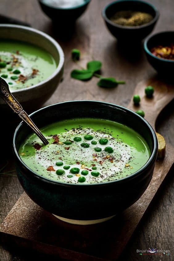 Green Tara soup